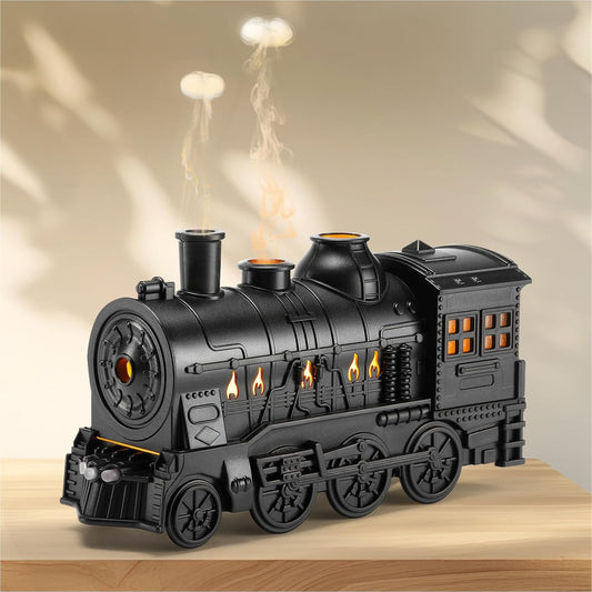 Humidificador Tren de Vapor con Luz LED