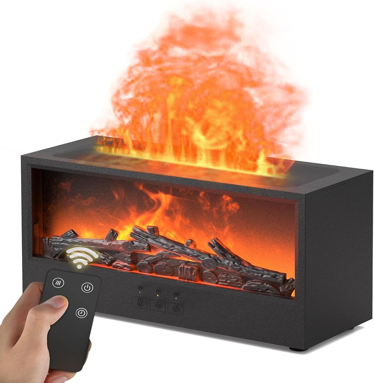 Humificador LED Efecto Chimenea